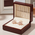 Hajókormány fülbevaló rosegold