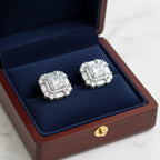 Margot kristály fülbevaló whitegold-fehér