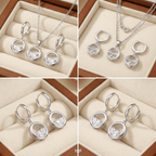 Arvella kristály ékszer szett