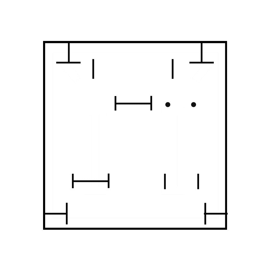 Aranybarna ékszerdoboz 150x150x35mm nagy szett vagy nagy nyaklánc