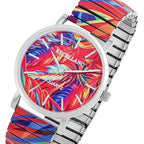 Excellanc női karóra nemesacél rugós szíjjal 029