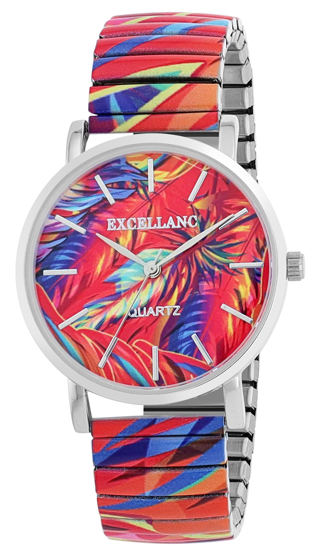 Excellanc női karóra nemesacél rugós szíjjal 029