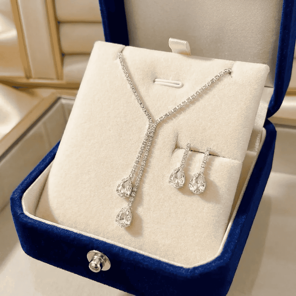 Smoon Novelle ékszer szett whitegold