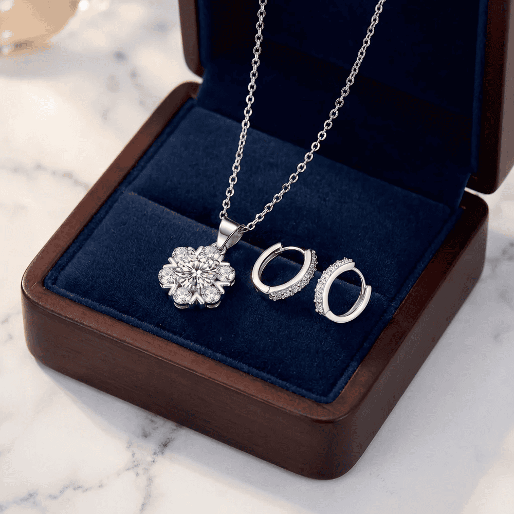 Autumn-Nais nyaklánc +fülbevaló szett