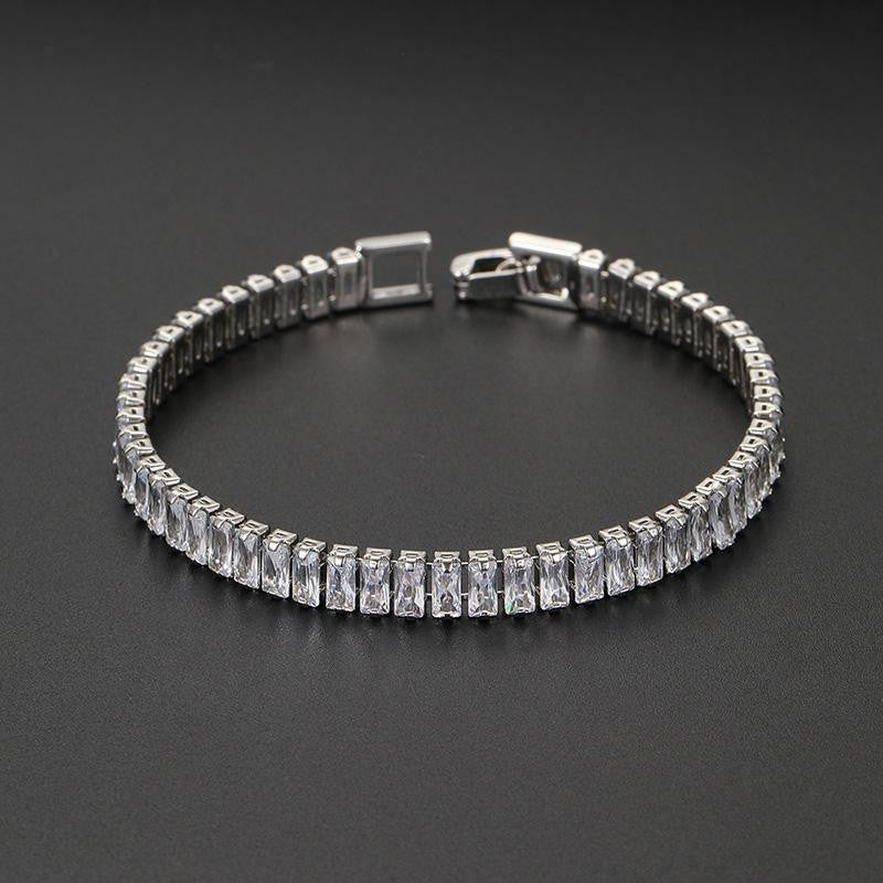 Smoon téglalap kristály karkötő