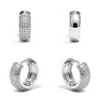 Abigail fülbevaló whitegold