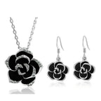 Rózsás szett whitegold