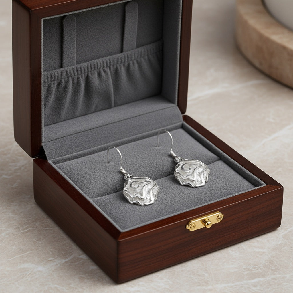 Stella ezüstös női fülbevaló