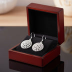 Victoire ezüstös női fülbevaló