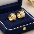 Parisa extravagáns kis karika fülbevaló gold