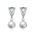 Elena gyöngyös-kristályos fülbevaló