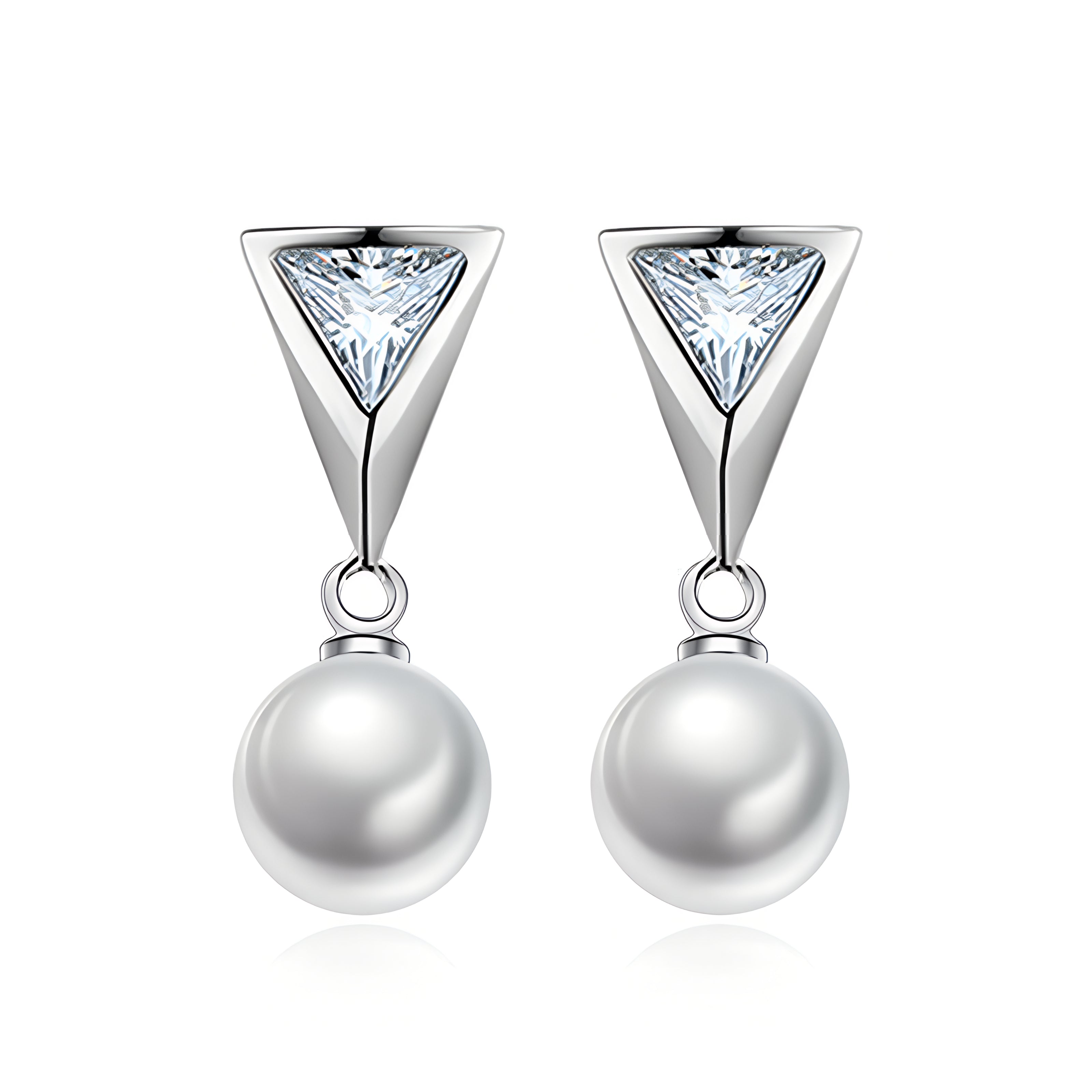 Elena gyöngyös-kristályos fülbevaló