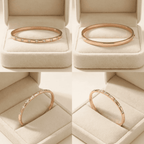 Petronella nemesacél karkötő rosegold