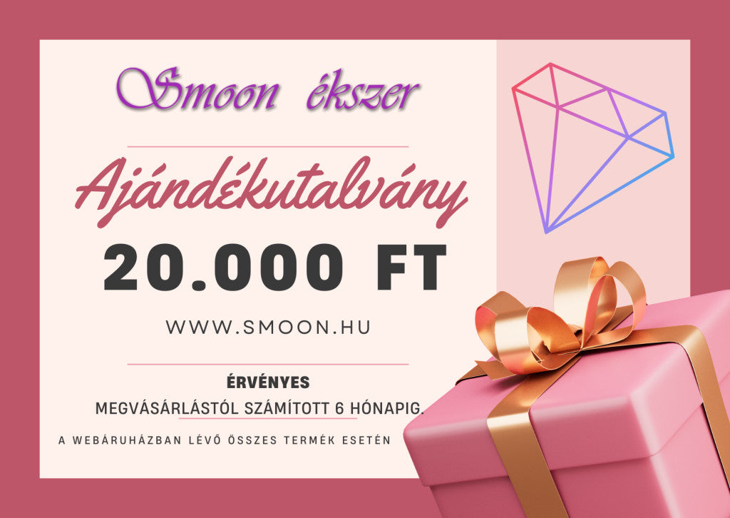 Ajándékutalvány 20.000 Ft
