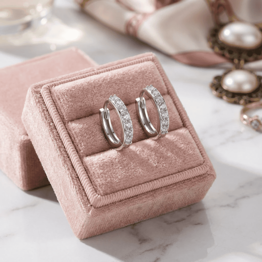 Autumn fülbevaló whitegold