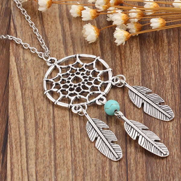 Ezüstös álomfogó nyaklánc II.