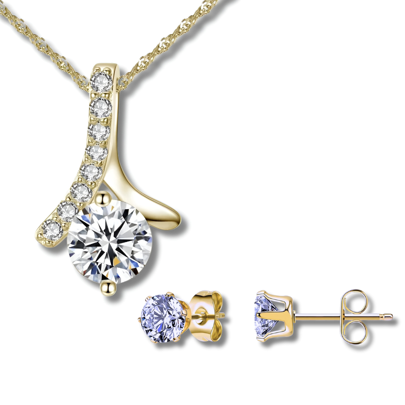 Imene-Donya ékszer szett gold