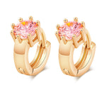 Kis karikán rószaszín virág gold