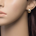 Jacqueline exkluzív kis karika fülbevaló gold