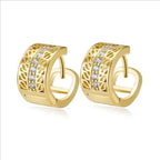 Parisa extravagáns kis karika fülbevaló gold