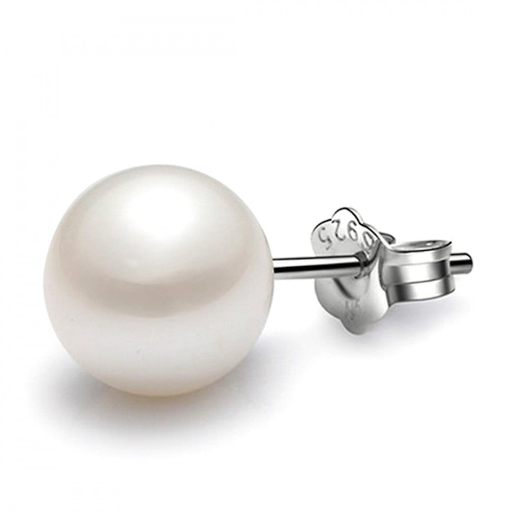 Beszúrós gyöngy fülbevaló 8mm