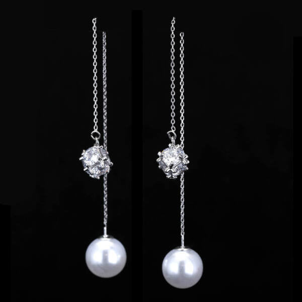 Ezüstös karlánc szív medállal