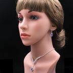 Laure női ékszer szett whitegold