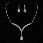Safa női ékszer szett whitegold