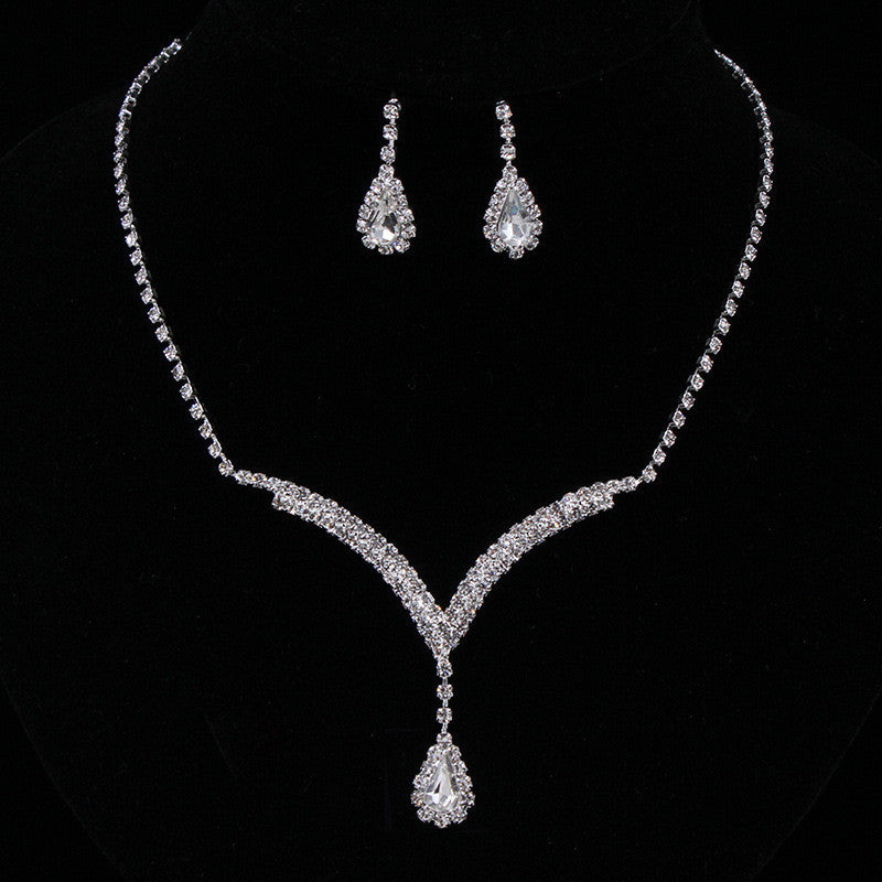 Safa női ékszer szett whitegold