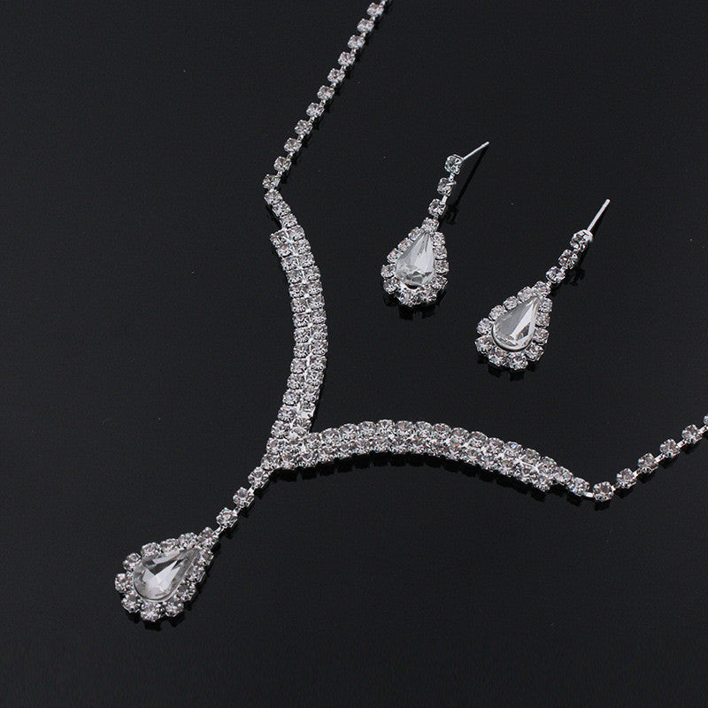 Safa női ékszer szett whitegold