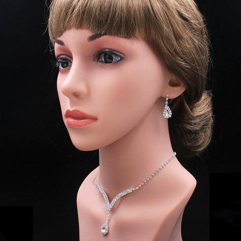 Safa női ékszer szett whitegold