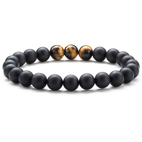 Agate-tigrisszem karkötő