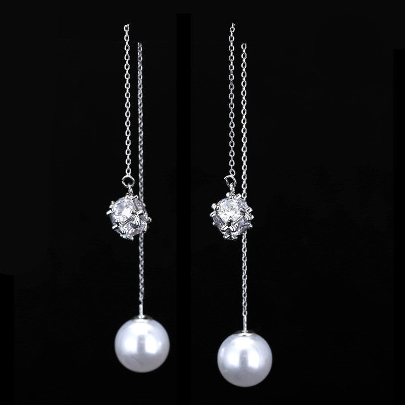 Carmelina fülbevaló whitegold