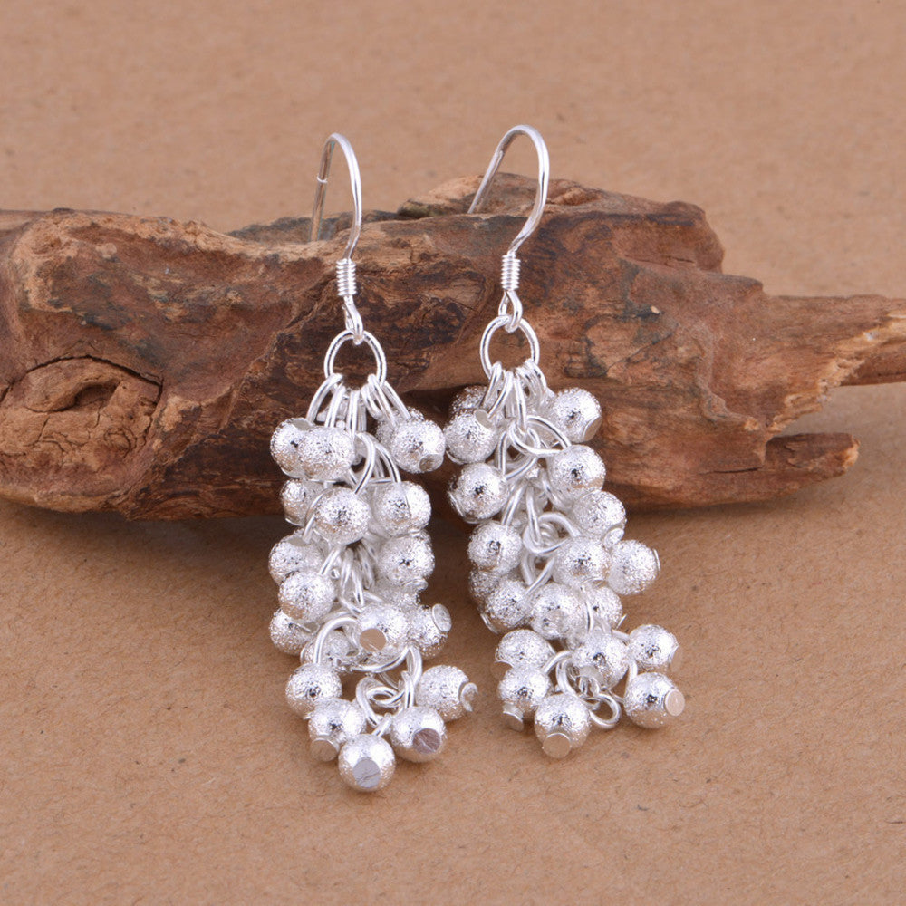 Charline ezüstös női fülbevaló