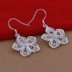 Clementine ezüstös női fülbevaló