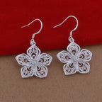 Clementine ezüstös női fülbevaló