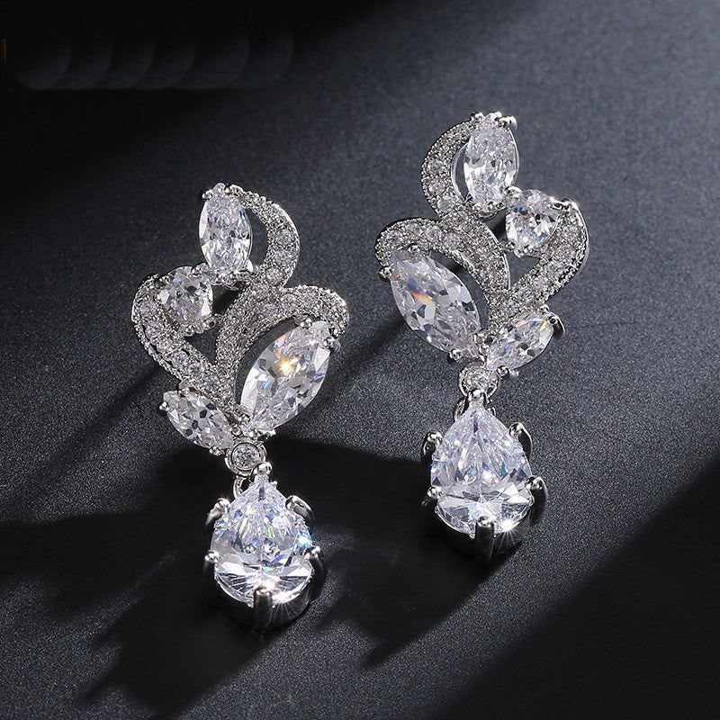 Shana női fülbevaló whitegold