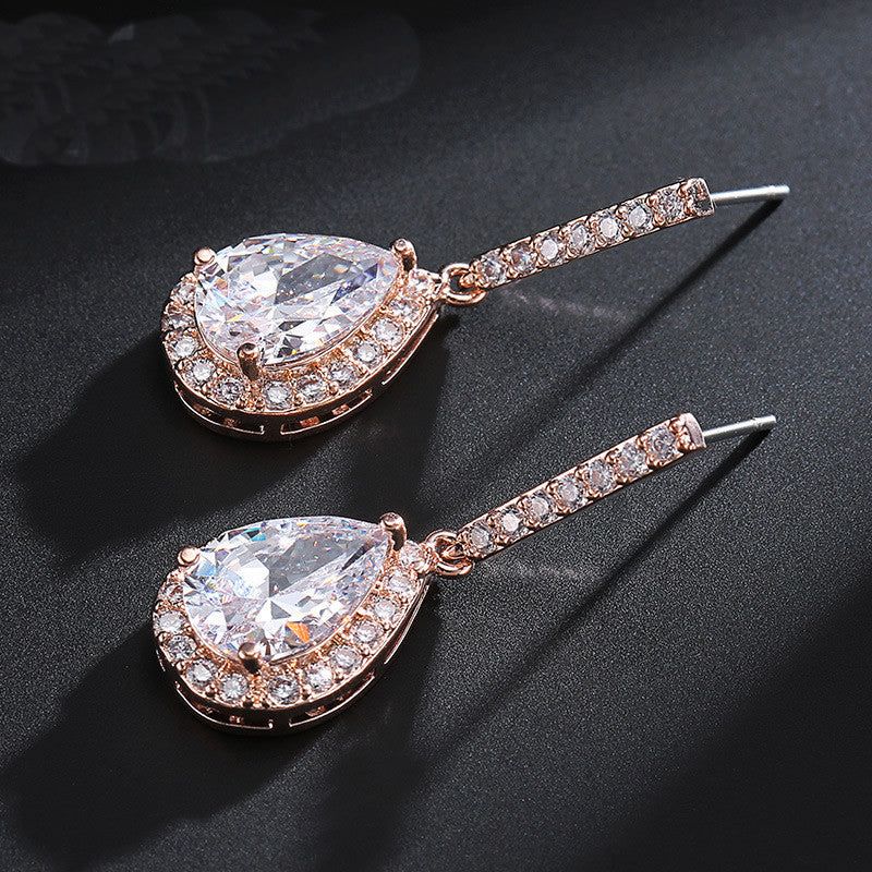 Cassandra női fülbevaló rosegold