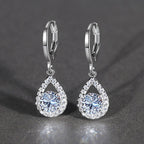 Ceria csepp kristályos fülbevaló