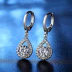 Ceria csepp kristályos fülbevaló