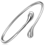 Extravagáns ezüstös női ékszer szett