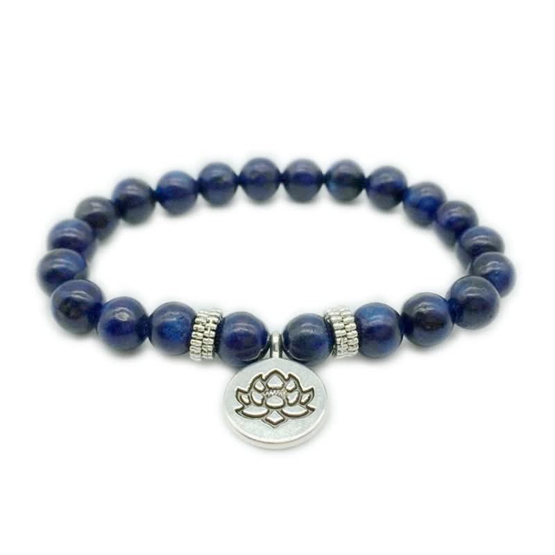 Line lapis lazuli női karkötő
