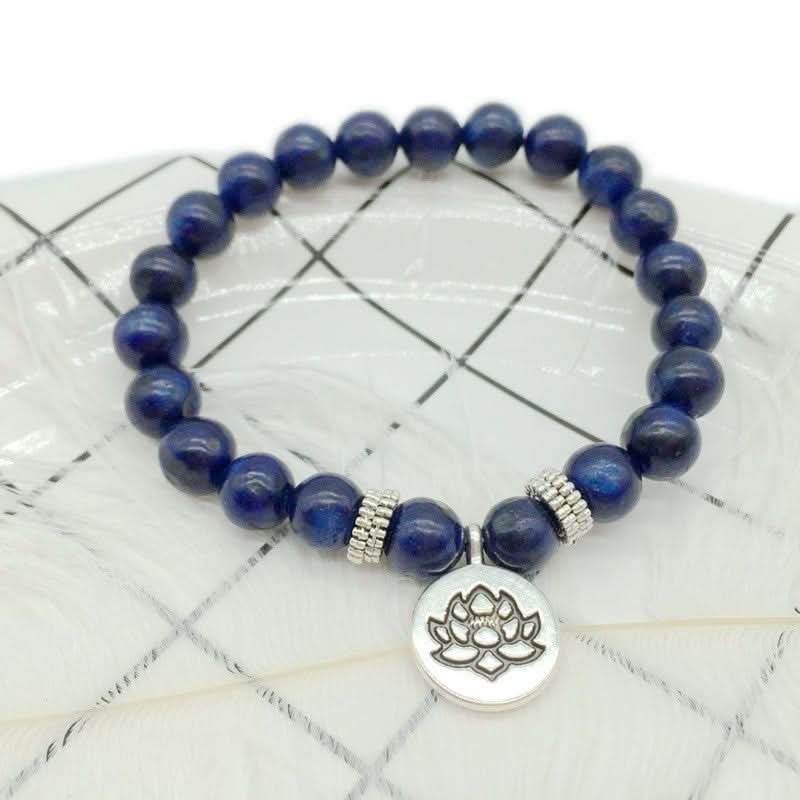 Line lapis lazuli női karkötő