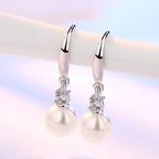 Clarissa fülbevaló whitegold