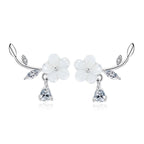 Lilia női fülbevaló whitegold