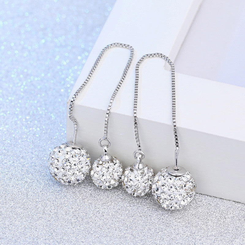 Garance női fülbevaló whitegold