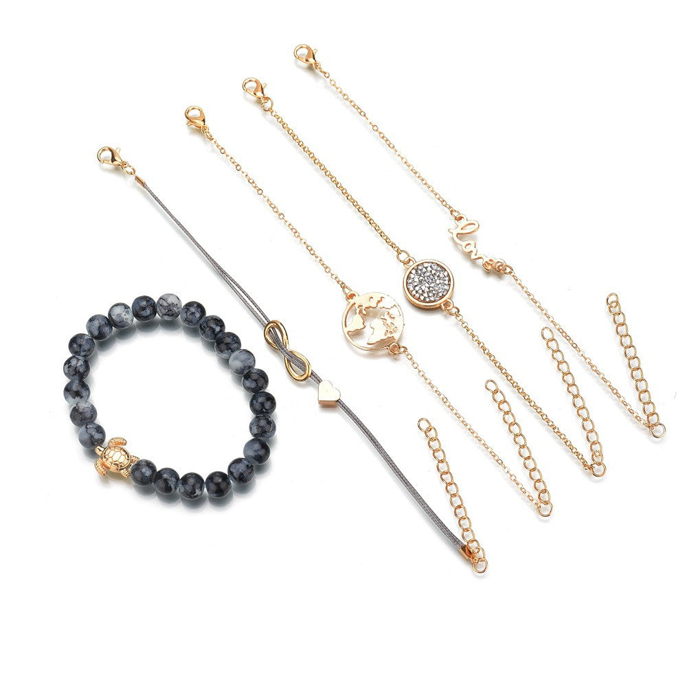 Emmie ötrészes női karkötő szett