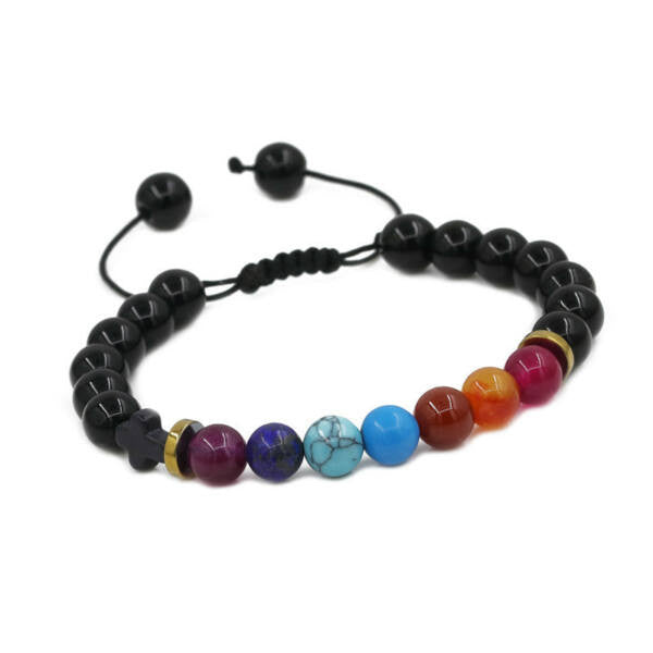 Csakra ásványi karkötő