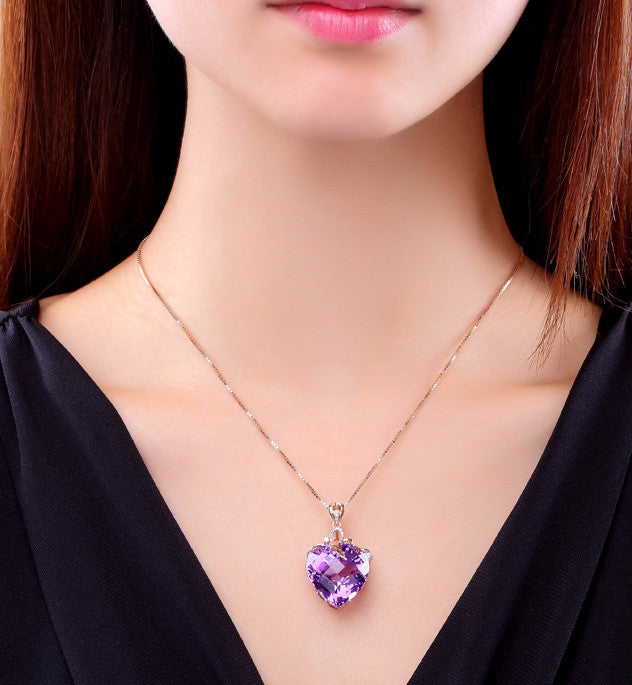 Constantina szív nyakék