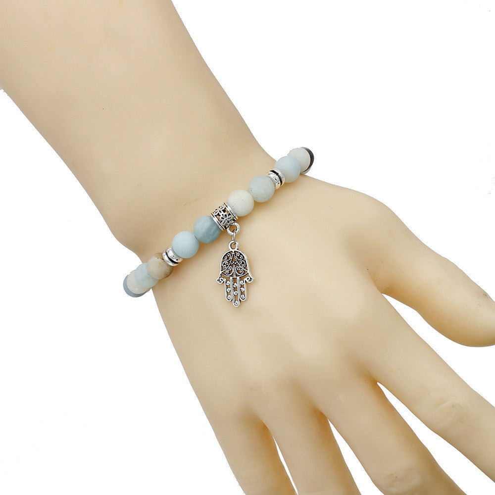 Annaelle női karkötő amazonit ásvány